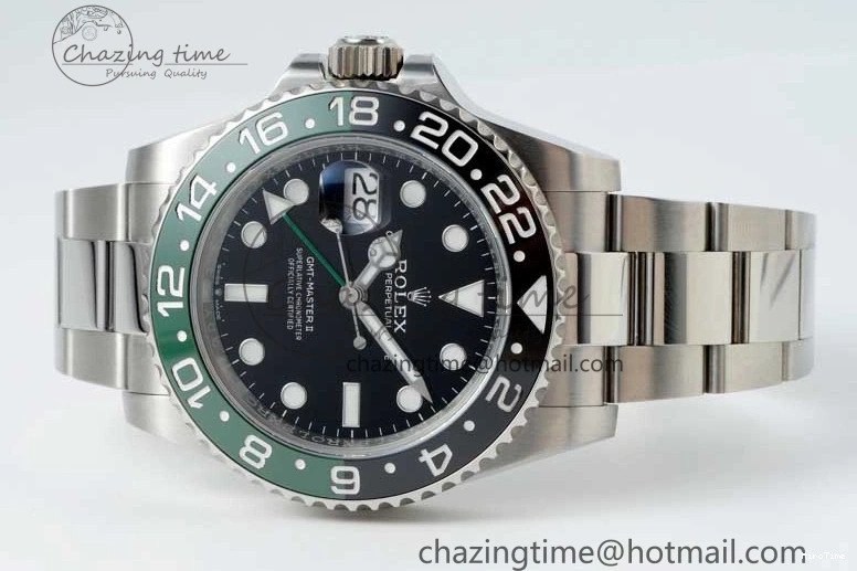 MiroTime 0109 GMT Master II 126720 VTNR LHD 904L SS NTF1:1 Best Edition on Oyster Bracelet VR3186 CHS WellDesigned 2295